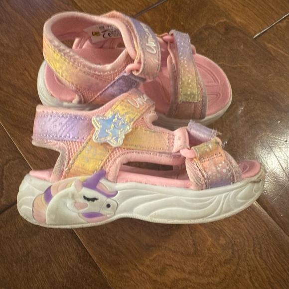 Skechers Unicorn dream toddler sandals - Picture 3 of 6